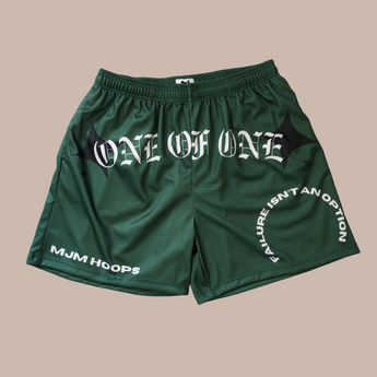 Green One of One Shorts