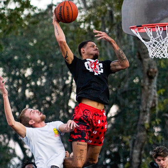 Red Halloween MJM Shorts