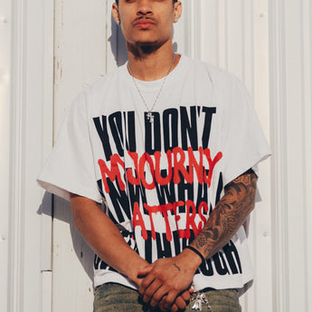 "You Don't Know What I Been Through" Oversize Crop
