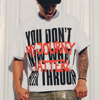 "You Don't Know What I Been Through" Oversize Crop