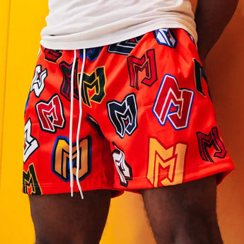 MJM Multi Color Logo's Orange