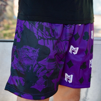 Purple Halloween MJM Shorts