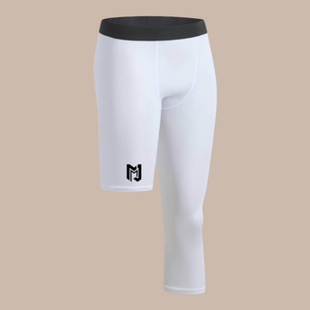 White Compression Leg Sleeve